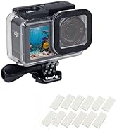 Suptig Waterproof Case Compatible for DJI Action 5 Pro Action 5/4/3 Camera, Underwater Housing 50...