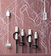 NEGENTTREN 2 in 1 USB C to C Cable 100W (6.6FT, 2Pack), 5A Fast Charging Type A to C Charger Cord...
