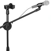 mike stands,mic boom,microphone boom,mic boom stand,magnetic mic holder,microphone stand boom