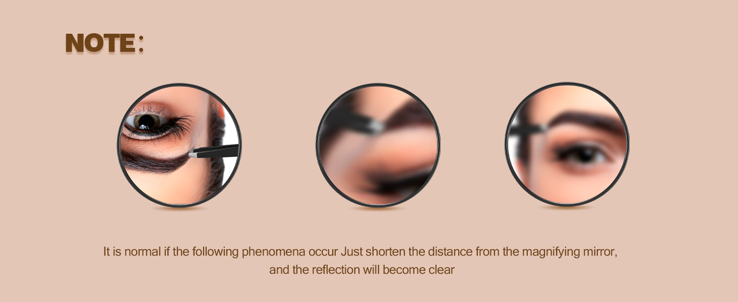 two colors available ordinary magnification for wearing beauty pupil and makeup 10x/20x/30x