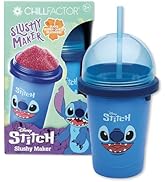 Disney Stitch Slushy Maker Cup - Chill Factor Original Slushie Maker Cup Makes Frozen Slushies, S...