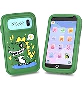 Kids Toy Smartphone, Toddler Play Phone for Boys, Fake Play Dinosaur Toy Phone for Boys Girls Age...