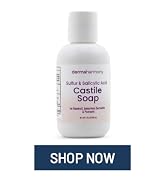 Dermaharmony 5% Sulfur and 2% Salicylic Acid Liquid Castile Soap (4 Fl Oz Bottle)