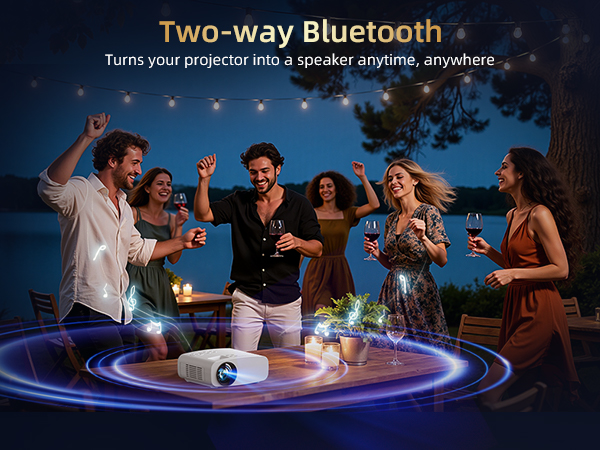 projector with wifi and bluetooth