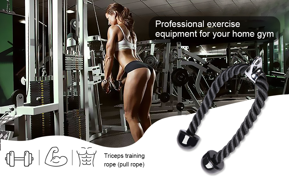 rope attachment for cable machine