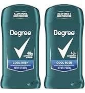 Degree Men Original Antiperspirant Deodorant Cool Rush Twin Pack 48-Hour Sweat & Odor Protection ...