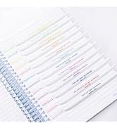 COLNK Bible Pens 1.0mm, 12 Count, Assorted Color Pens Ballpoint, Colored Bible Pens No Bleed Thro...