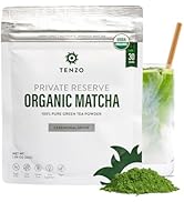 Tenzo Matcha Green Tea Powder - First Harvest USDA Organic Ceremonial Grade - Authentic Japanese ...