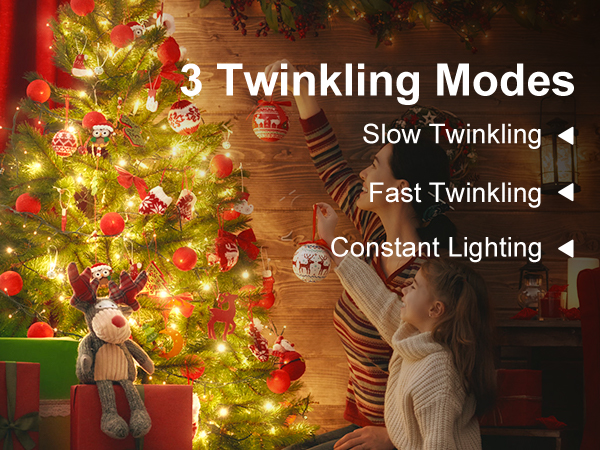 3 lighting modes