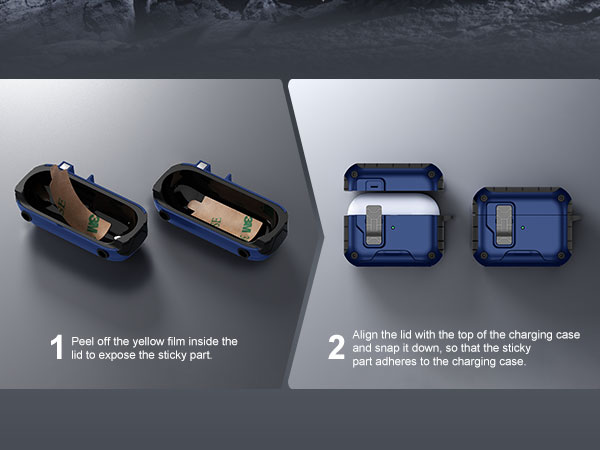 how to install the case