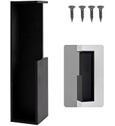 MOROBOR 1 Pcs Pocket Door Edge Pull, Hidden Handle, Sliding Door Pull Hardware, Recessed Finger F...
