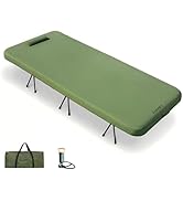 Freein Inflatable Camping Cot with Detachable Legs, 7 PSI Adjustable Firmness, 50CM Elevated Slee...