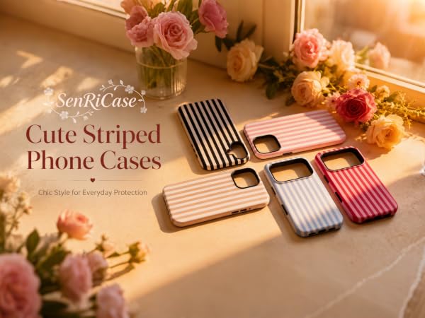 Cute Striped Phone Case