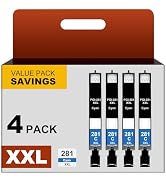 NEXTPAGE 281 Cyan Ink Cartridges Replacement for Canon CLI 281 CLI-281 XXL Cyan Work with Pixma T...