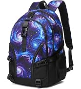BLUEFAIRY Galaxy Backpack for Middle High School for Girls and Boys Teens Back to School BookBags...