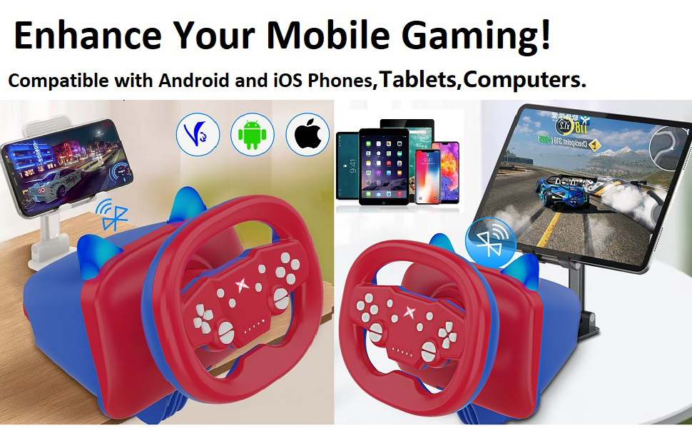 gaming steering wheel controllers for various devices
