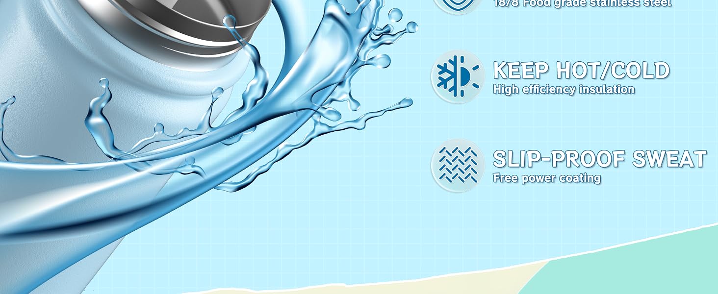 18oz kids water bottle