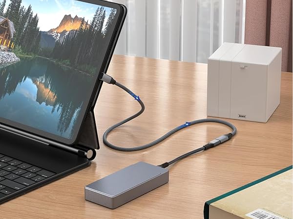 USB C Male to USB-C Female Extension Cable support 5gbps 10Gbps 20gbps Data Transfer