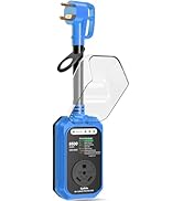 EyGde RV Surge Protector 30 Amp Waterproof Surge Protectors for 30 amp Camper Power Surge Protect...