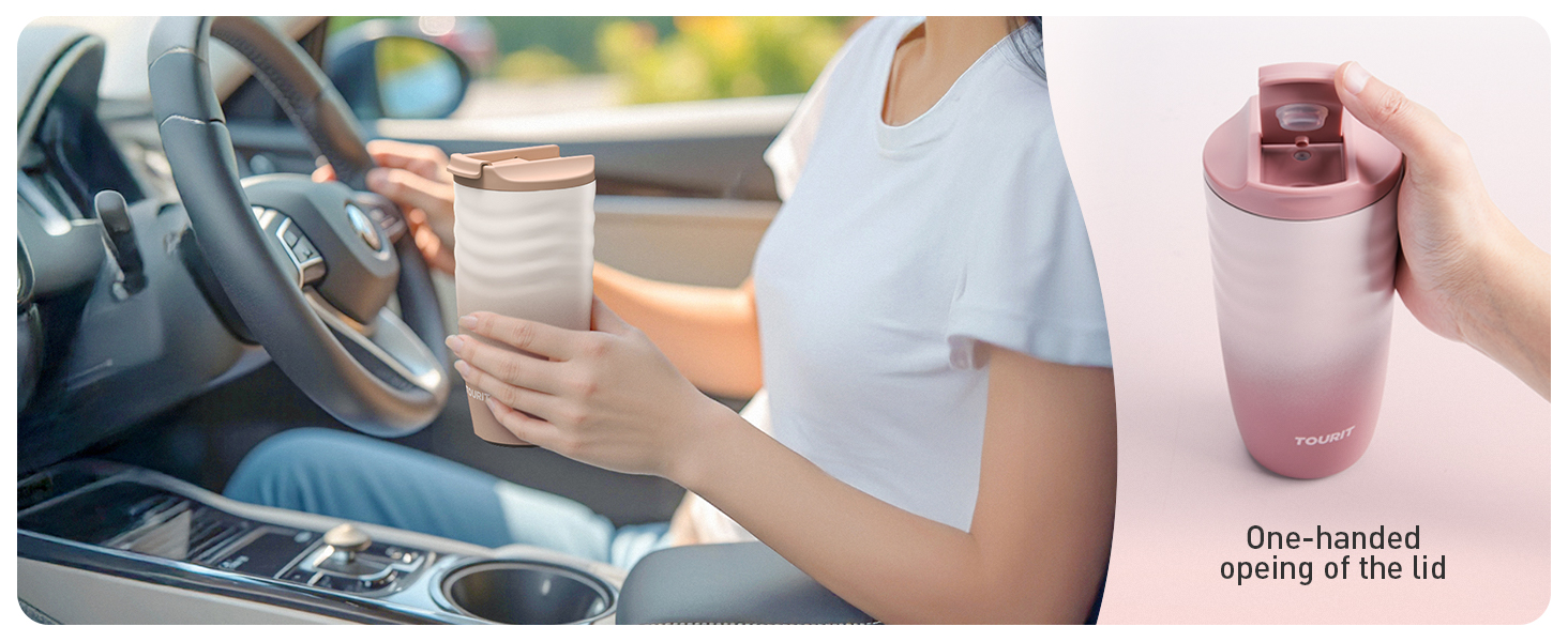 leak proof coffee travel mug
