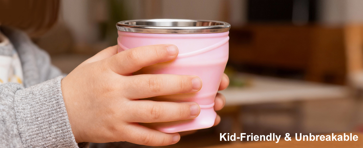Silicone Folding Cup is Kid-Friendly