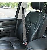 Amooca Soft Automotive Seat Belt Cover Seatbelt Shoulder Pad Neck Protector Cushions Universal Fi...