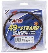 American Fishing Wire 49 Strand, 7x7 Stainless Steel Shark Leader Cable