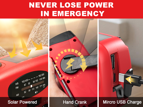 hand crank radio