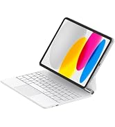 Magic Keyboard Case for iPad 11th (A16, 2025)/10th Generation 2022, Magnetic Stand with Multi-Tou...