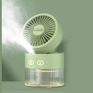 desk humidifier, air humdifier, desktop humidifier and fan
