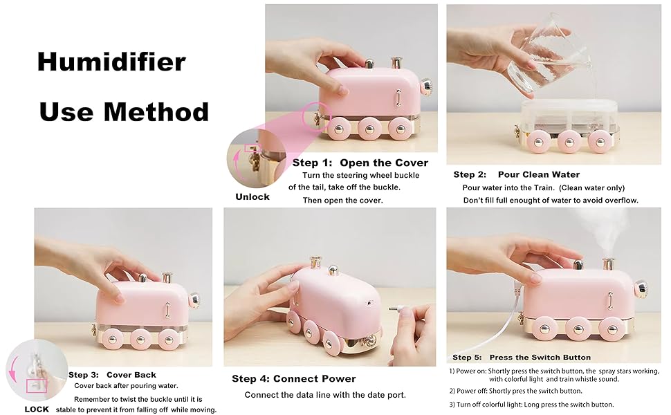 Mini Train Humidifier