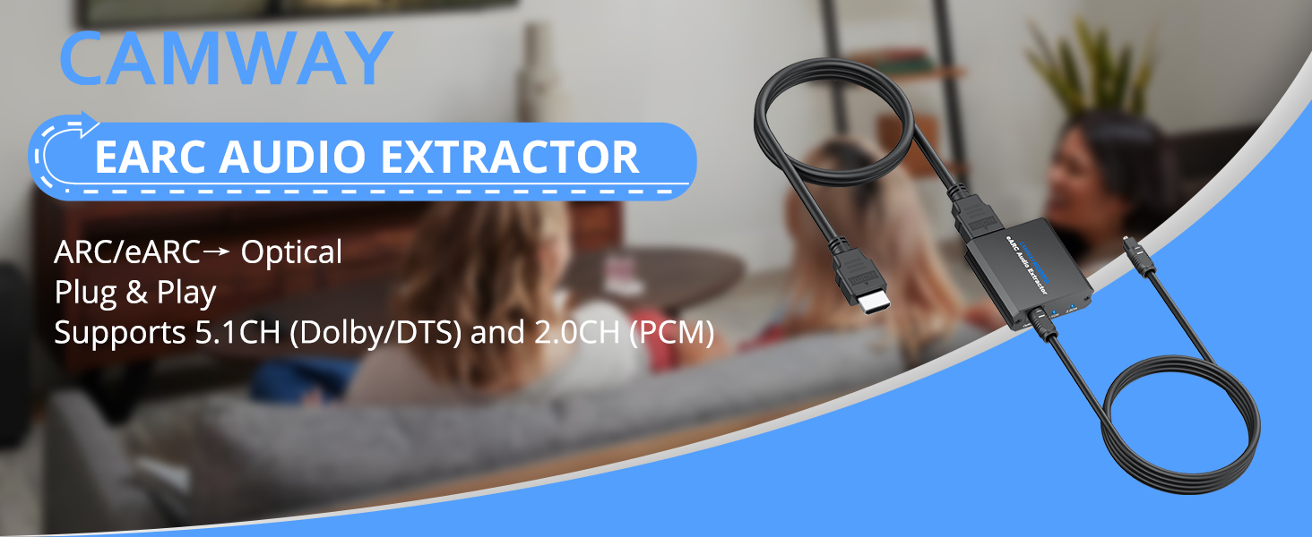 eARC ARC to Optical Audio Extractor