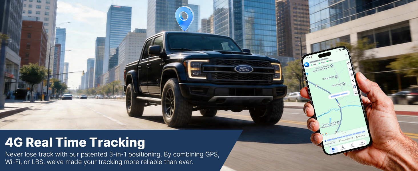 Loverich-gps tracker-for-vehicles-4g-real -time-tracking