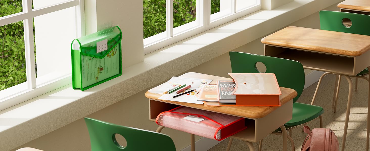 Plastic Expanding File Folder