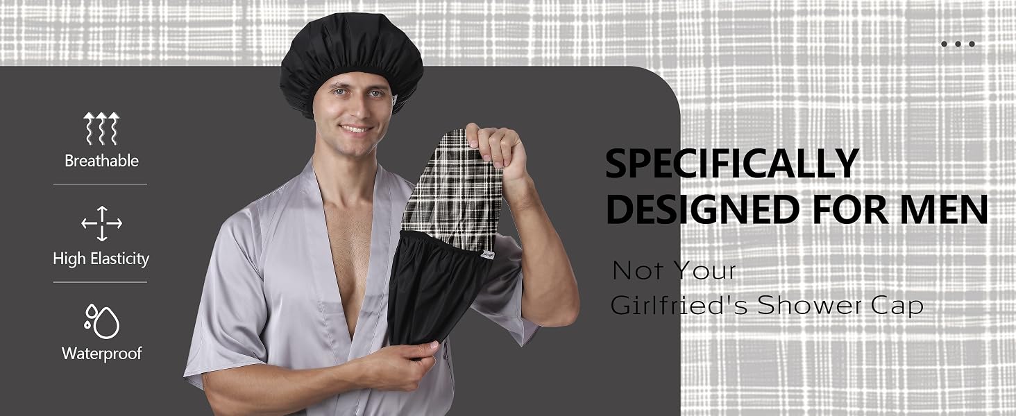 reusable shower cap