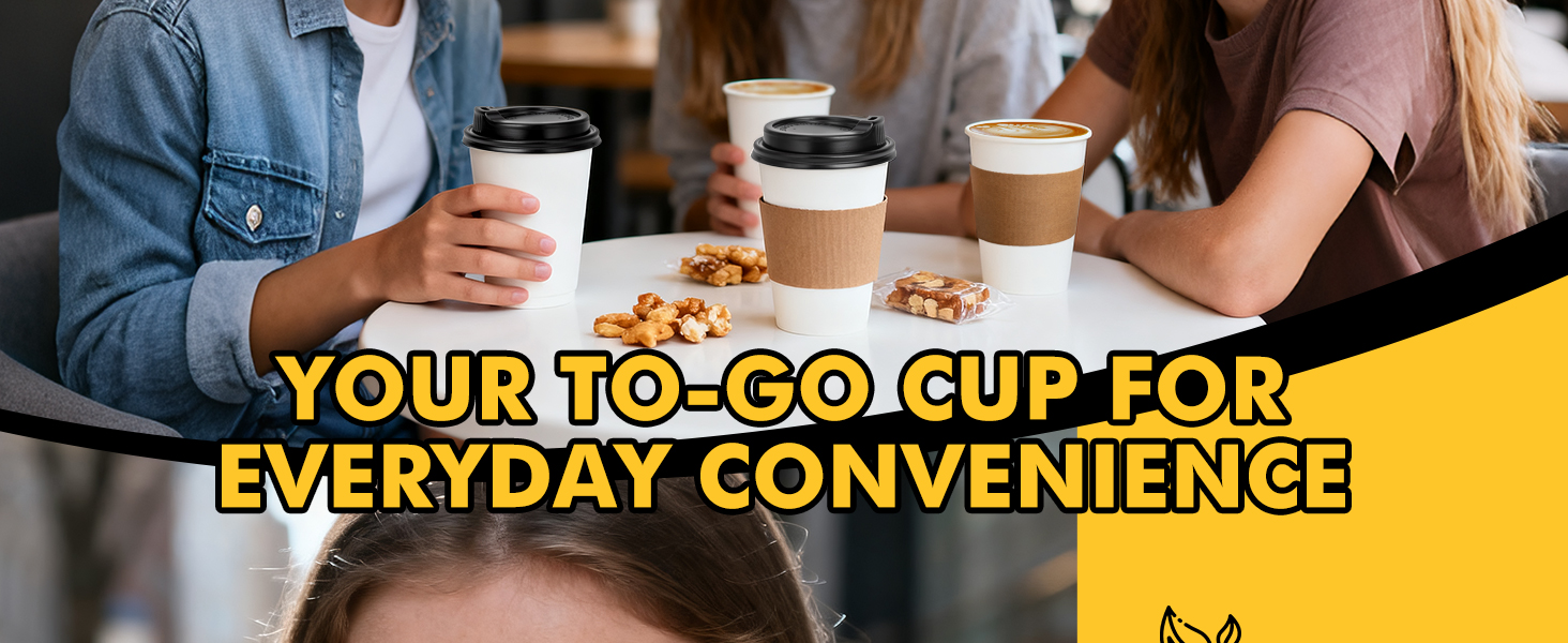 12 oz coffee cups with lids
