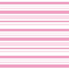 Pink and White Stripes Wrapping Paper