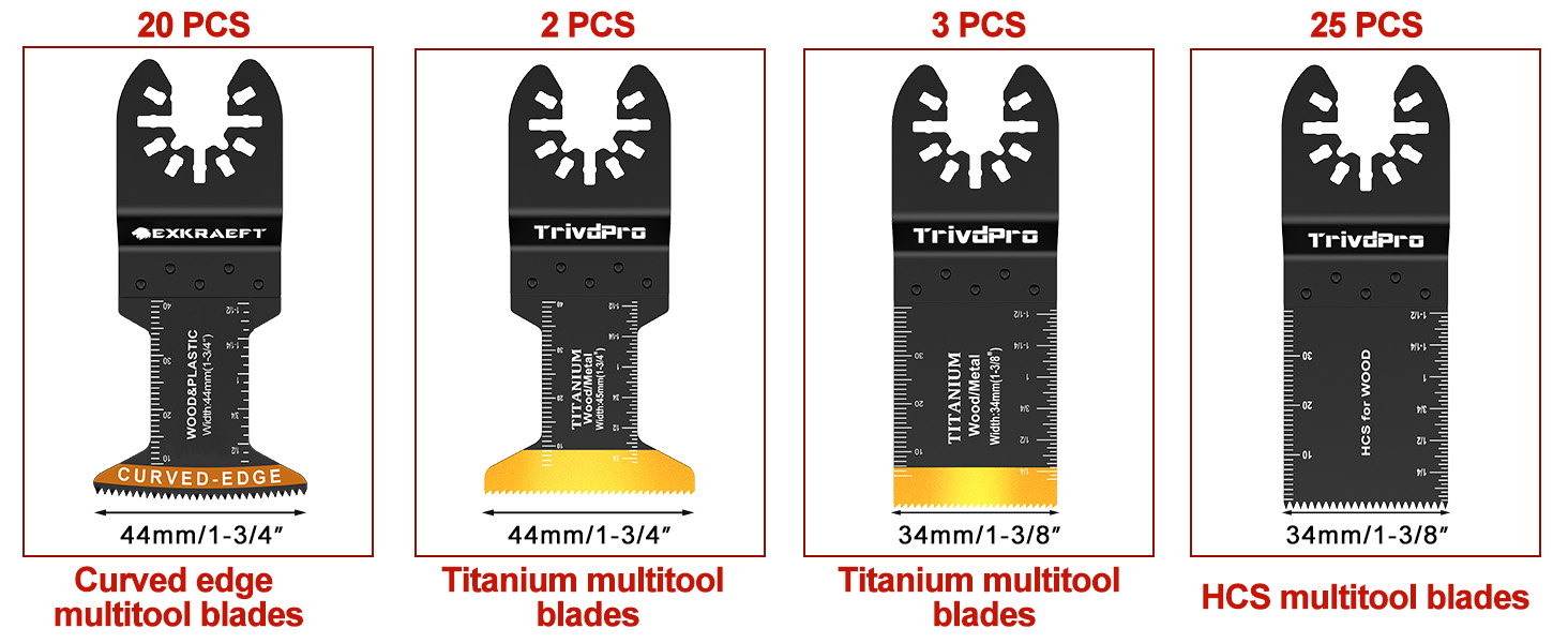 multi tool blades kits