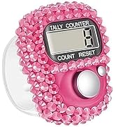Tustao Electronic Finger Tally Counter Clicker Counter,Convenient Portable Digital Display Tally ...