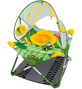 Bright Starts John Deere Pop 'N Jump Portable Baby Jumper, Foldable Indoor/Outdoor Baby Jumper wi...