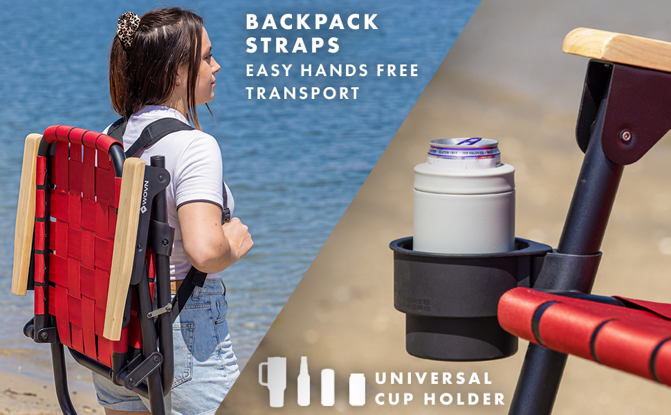 wovn backpack outdoor beach chair