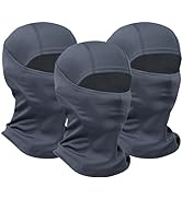 Balaclava Ski Mask 3 Pieces Full Face Cover for Men and Women Breathable Full Face Mask for Skiin...
