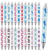 Wxiben Dental Ballpoint Pens Gifts - 24 Pcs Teeth Pen Set Dental Assistant Retractable Smooth Wri...