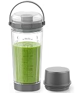 18 oz Vessel Cup Compatible with Ninja Blast Portable Blender, Accessories Sip Lid with Carry Han...