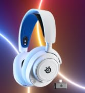 SteelSeries Arctis Nova 7P Wireless Multi-Platform Gaming Headset — Neodymium Magnetic Drivers — ...