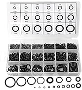 770pcs Rubber O Ring Assortment Kits 18 Sizes Sealing Gasket Washers Made of Nitrile Rubber NBR b...