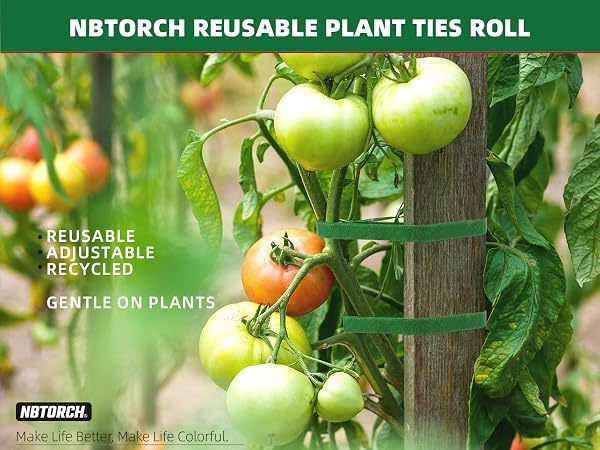 plant ties for outdoor plants garden green tape for plants tomato ties for climbing plants