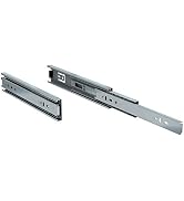 TCH Hardware 10" Inch 100 LB Steel Full Extension Ball Bearing Drawer Slides - Kitchen Cabinet De...