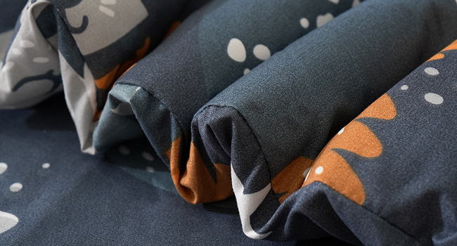 4 Piece Navy Blue Owl Toddler Bedding Set
