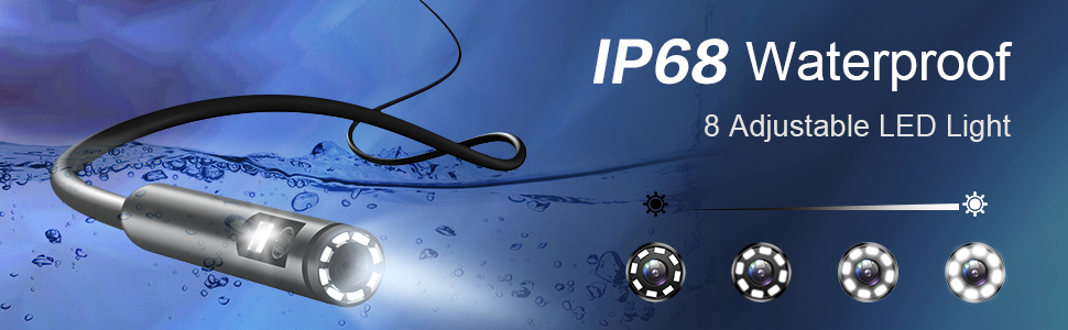 Endoscope Camera with Light